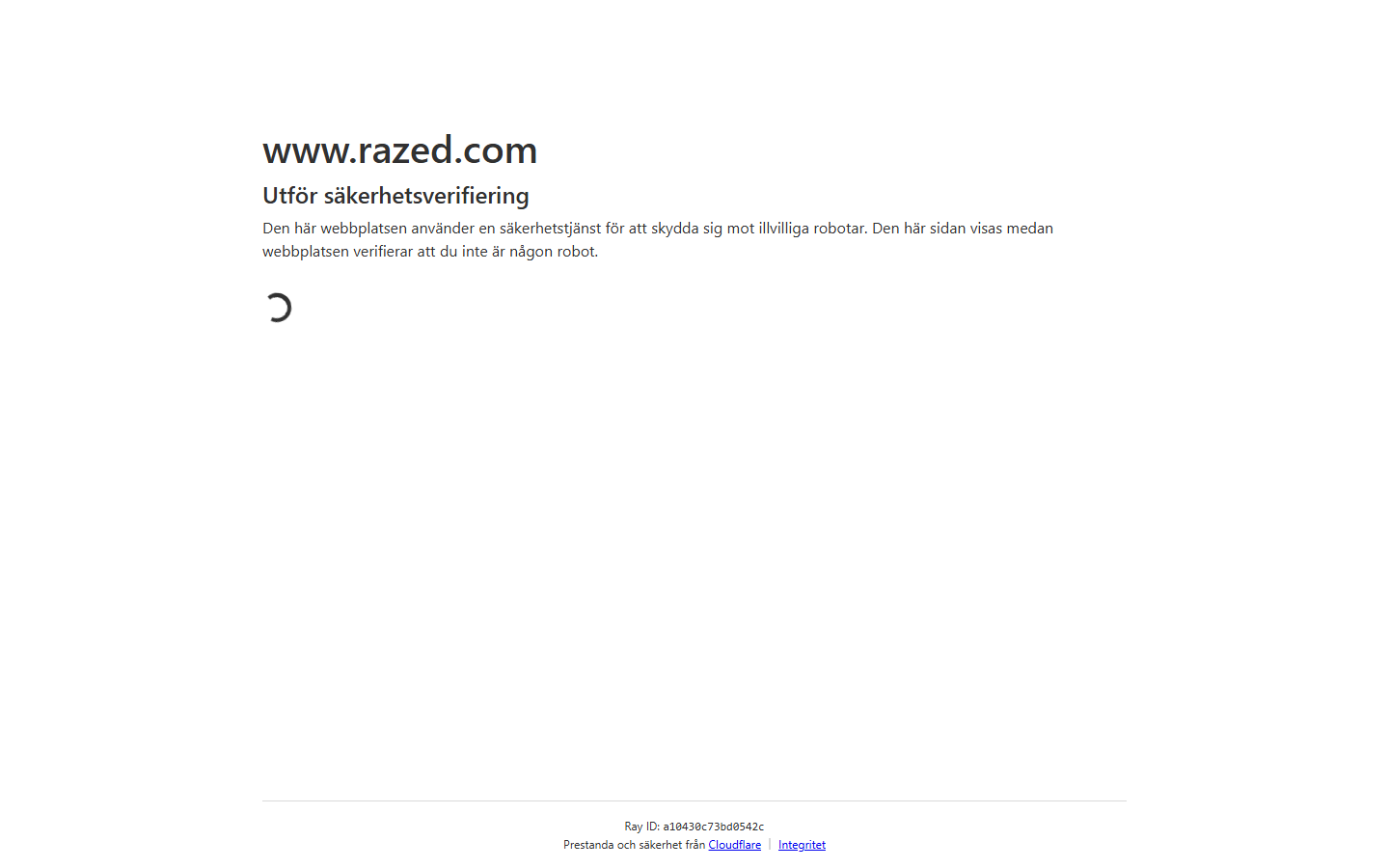 Captura publica de Razed 1