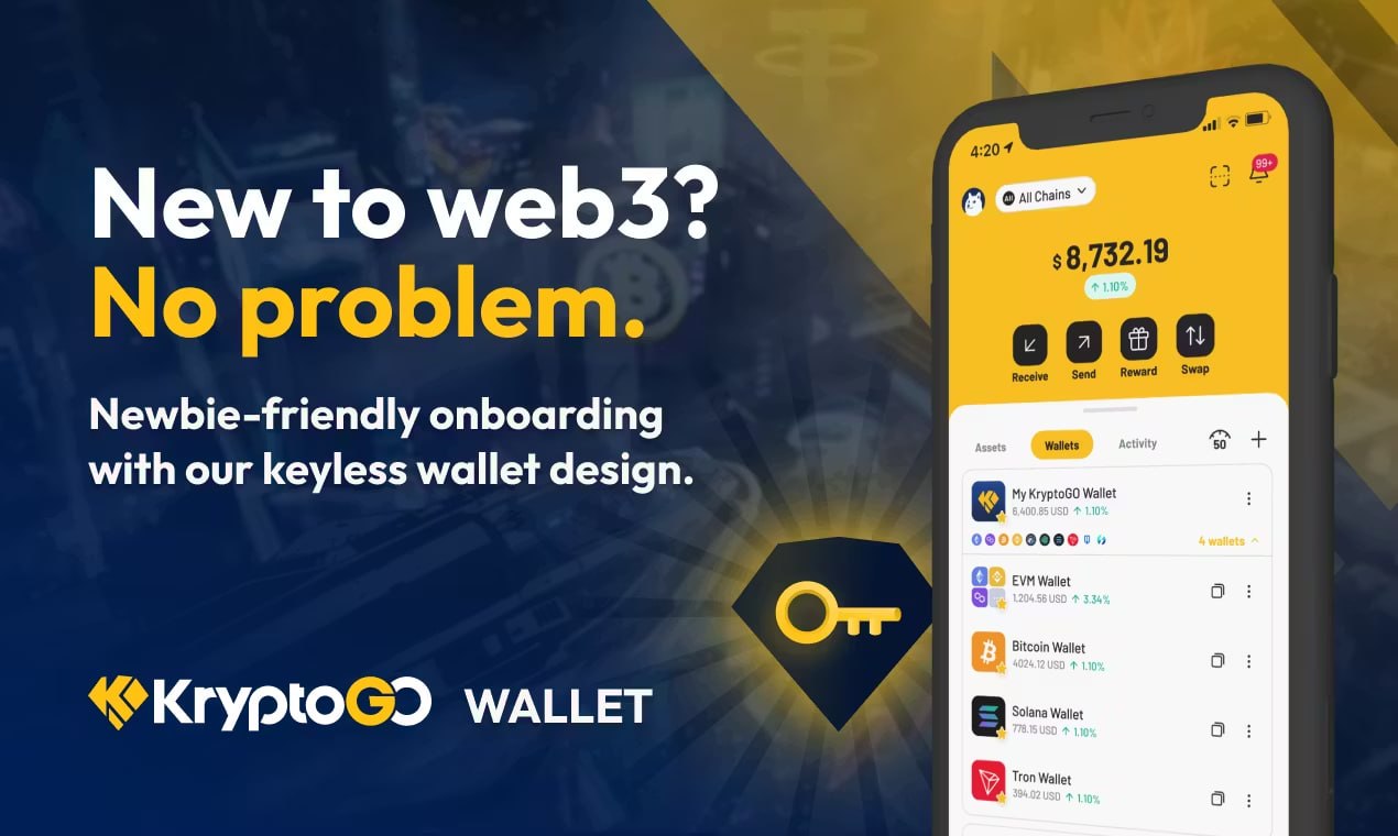 KryptoGO Wallet captura 1